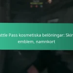Battle Pass-exklusiva belöningar: Unika skins, Speciella föremål, Säsongsinnehåll