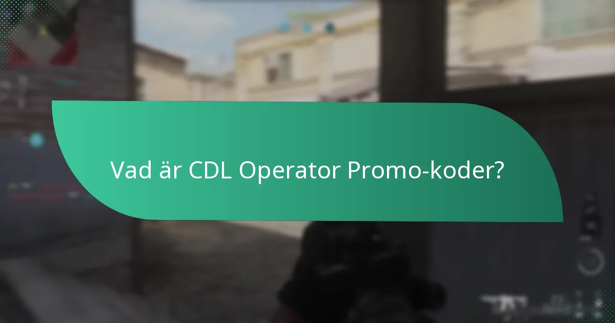 Vilka exklusiva skins kan erhållas med CDL Promo-koder?