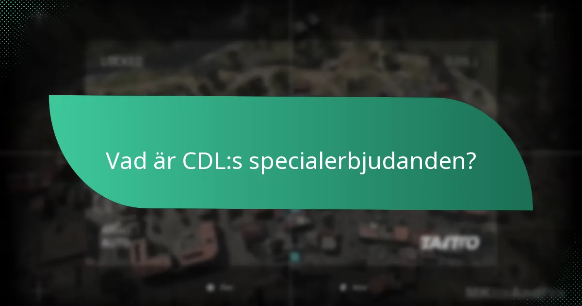 Vad är korskampanjer relaterade till CDL:s rabattkoder?