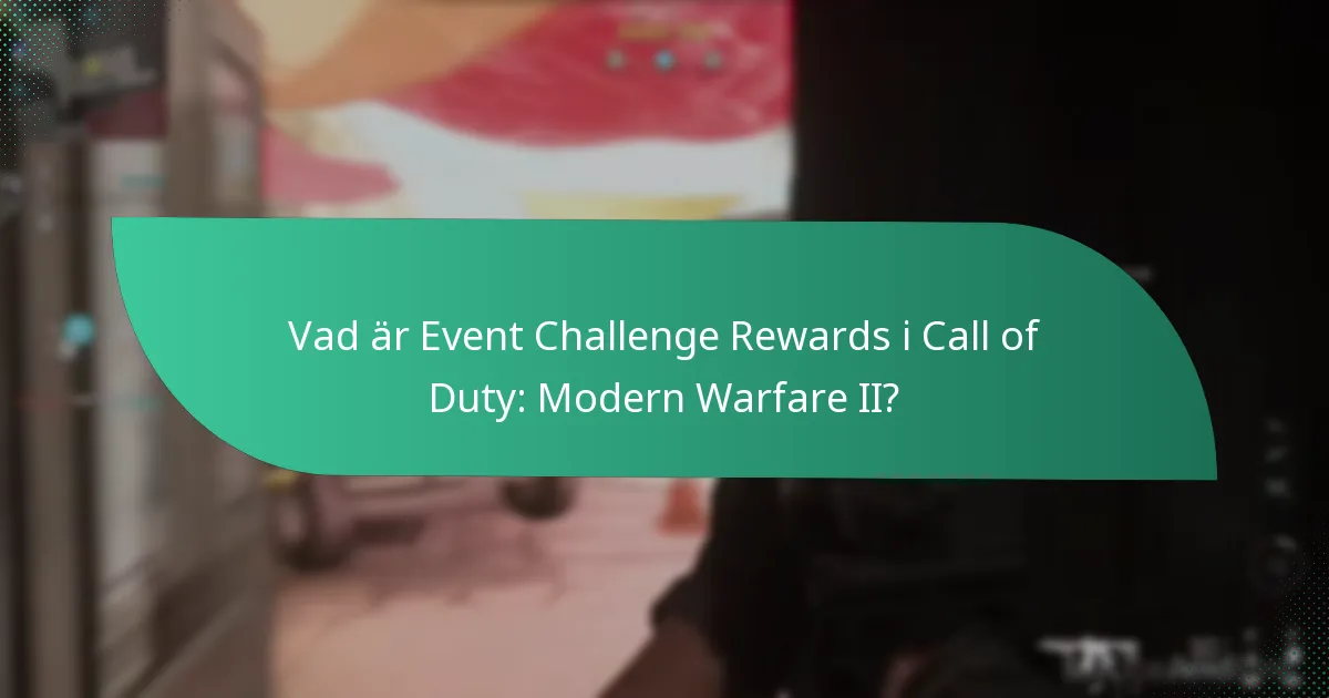Vilka operatörsartiklar kan spelare låsa upp genom Event Challenges?