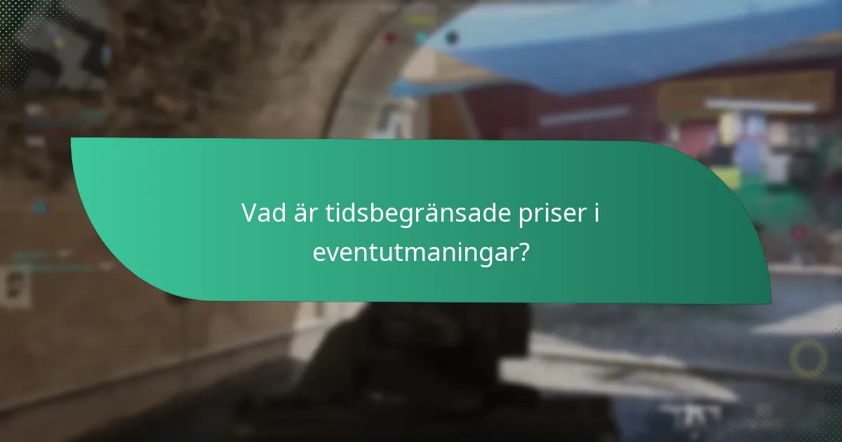 Varför är brådska viktigt i eventutmaningspriser?