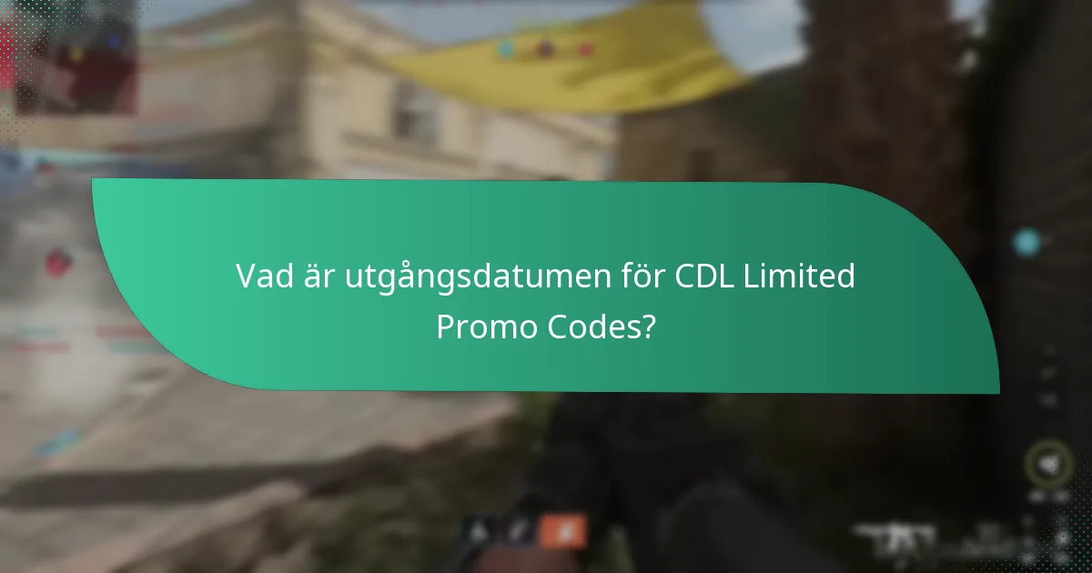 Vad är brådskan kopplad till CDL Limited Promo Codes?