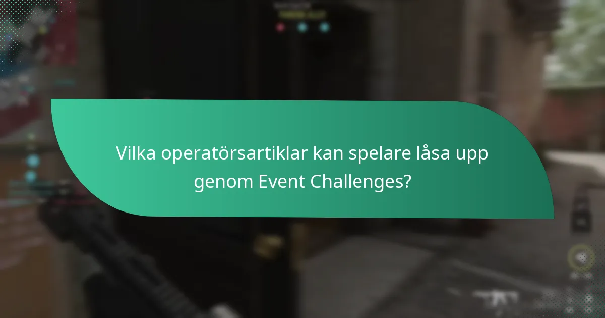 Vilken specialutrustning ingår i Event Challenge Rewards?